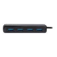 Manhattan USB-C Dock/Hub, Ports (4): USB-A (x4), 5 Gbps (USB 3.2 Gen1 aka USB 3.0), External Power Supply Not Needed, Equivalent to Startech HB30CM4AB, SuperSpeed USB, Black, Three Year Warranty, Retail Box - Hub - 4 x USB 3.2 Gen 1 - Desktop