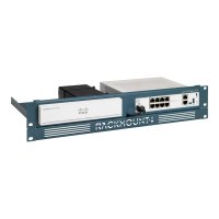 Rackmount.IT RM-CI-T8 - Rackmontagesatz - Jet Black, RAL 9005 - 2U - 48.3 cm (19") - für Cisco ASA 5506-X; FirePOWER 1010