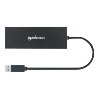 Manhattan USB-A Dock/Hub - Ports (x5): Ethernet, HDMI, USB-A (x2)