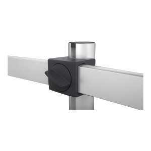 Durable Befestigungskit - einstellbarer Arm - für 2 Monitore - Aluminium, hochwertiger Kunststoff - Silber - Bildschirmgröße: 53.3-68.6 cm (21"-27")