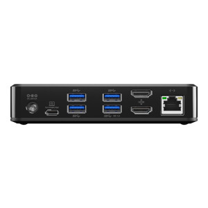 ALOGIC Universal Twin HD - Dockingstation - USB-C - 2 x HDMI - GigE