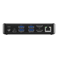 ALOGIC Universal Twin HD - Dockingstation - USB-C - 2 x HDMI - GigE