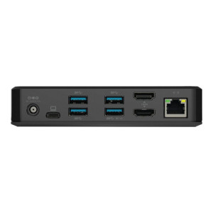 ALOGIC Universal Twin HD Pro Docking Station - Dockingstation - USB-C - HDMI - GigE - 120 Watt