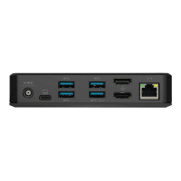 ALOGIC Universal Twin HD Pro Docking Station - Dockingstation - USB-C - HDMI - GigE - 120 Watt