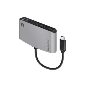 Alogic Docking station - Thunderbolt 3 - 2 x DP