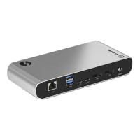 ALOGIC ThunderBolt 3.0 TURBO Docking Station with USB-C - Dockingstation - USB-C / Thunderbolt 3 - 2 x DP - GigE