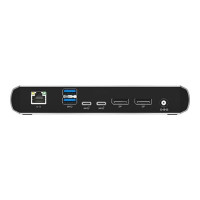 ALOGIC ThunderBolt 3.0 TURBO Docking Station with USB-C - Dockingstation - USB-C / Thunderbolt 3 - 2 x DP - GigE