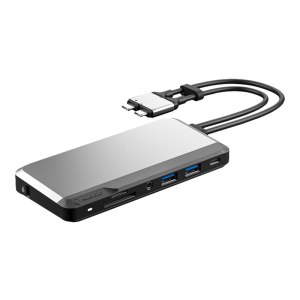 ALOGIC USB-C Super Dock - Dockingstation - USB-C / Thunderbolt 3 - 2 x HDMI - GigE