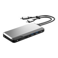 ALOGIC USB-C Super Dock - Dockingstation - USB-C / Thunderbolt 3 - 2 x HDMI - GigE