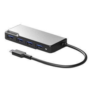 Alogic USB-C Fusion SWIFT 4-in-1 Hub - Hub - 4 x SuperSpeed USB 3.0