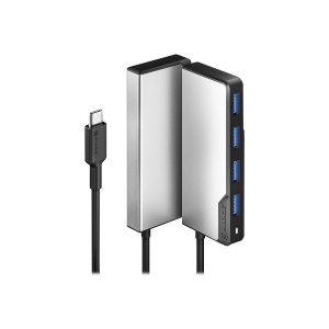 Alogic USB-C Fusion SWIFT 4-in-1 Hub - Hub - 4 x...