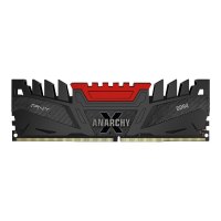 PNY Anarchy X - DDR4 - kit - 16 GB: 2 x 8 GB - DIMM 288-PIN - 3200 MHz / PC4-25600 - CL16 - 1.2 V - ungepuffert - non-ECC - Rot