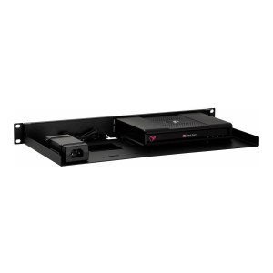 Rackmount.IT RM-CP-T5 - Netzwerk-Einrichtung - Rack montierbar - RAL 9005 - 1U - 48.3 cm (19")