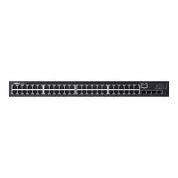 Dell Networking N1548P - Switch - L2+ - managed - 48 x 10/100/1000 + 4 x 10 Gigabit SFP+ - Luftstrom von vorne nach hinten - an Rack montierbar - PoE+ (30.8 W)