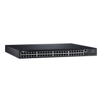 Dell Networking N1548P - Switch - L2+ - managed - 48 x 10/100/1000 + 4 x 10 Gigabit SFP+ - Luftstrom von vorne nach hinten - an Rack montierbar - PoE+ (30.8 W)