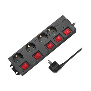 LogiLink - power strip - alternating current 250 V - 3680...