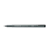 Staedtler Pigment liner Fineliner 0.7mm. Schreibfarben: Schwarz, Schlagweite: 0,7 mm