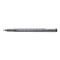 Staedtler Pigment Liner 308. Schreibfarben: Schwarz, Punkttyp: Fein, Produktfarbe: Schwarz, Grau. Menge pro Packung: 1 Stück(e)