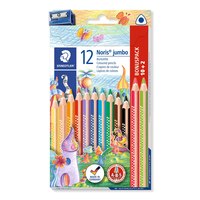 Staedtler 128. Menge pro Packung: 12 Stück(e), Schreibfarben: Schwarz, Blau, Bordeaux, Braun, Grün, Hellblau, Hellgrün, Orange, Pfirsich, Rot, Violett, Gelb, Produktfarbe: Mehrfarbig