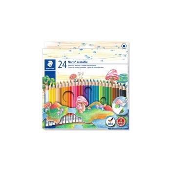 Staedtler Noris erasable 144 50. Menge pro Packung: 24 Stück(e), Schreibfarben: Mehrfarbig, Empfohlenes Alter in Jahren (mind.): 3 Jahr(e)