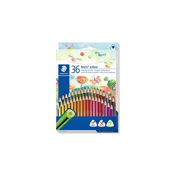 Staedtler Noris colour 187. Menge pro Packung: 36 Stück(e), Schreibfarben: Schwarz, Blau, Bordeaux, Braun, Cyan, Grün, Grau, Hellblau, Hellgrün, Hellgrau, Magenta, Malve,..., Material: Holz