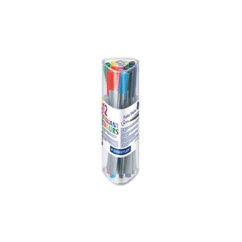 Staedtler triplus 334. Schreibfarben: Mehrfarbig, Produktfarbe: Mehrfarbig, Form: Dreieck. Menge pro Packung: 12 Stück(e)