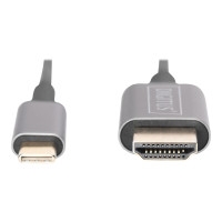 DIGITUS USB-C - HDMI Video-Adapterkabel, UHD 4K / 30 Hz