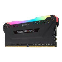 CORSAIR Vengeance RGB PRO - DDR4 - Modul - 8 GB - DIMM 288-PIN - 3200 MHz / PC4-25600 - CL16 - 1.35 V - ungepuffert - non-ECC - Schwarz