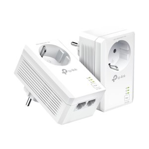 TP-LINK TL-PA7027P V1 Starter Kit - Powerline Adapterkit - 2-Port-Switch - GigE, HomePlug AV (HPAV)