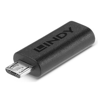 Lindy USB-Adapter - 24 pin USB-C (W) zu Micro-USB Type B (M)