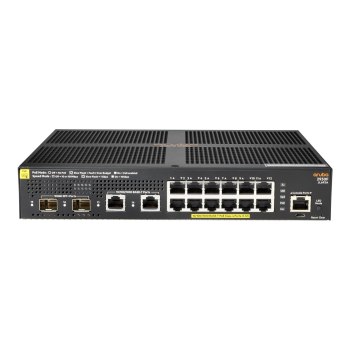 HPE Aruba 2930F 12G PoE+ 2G/2SFP+ - Switch - L3 - managed - 12 x 10/100/1000 (PoE+)