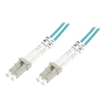 DIGITUS Cavo patch multimodale OM 3 in fibra ottica, LC / LC