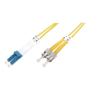 DIGITUS Fiber Optic Singlemode Patch Cable, LC / ST