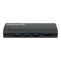 Manhattan USB-C Dock/Hub with Card Reader, Ports (x5):