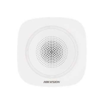 Hikvision DS-PS1-I-WE - Sirena - senza fili - 868 MHz - bianco