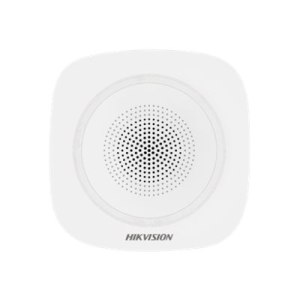 Hikvision DS-PS1-I-WE - Siren - wireless - 868 MHz - white