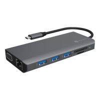 ICY BOX IB-DK4070-CPD - Dockingstation - USB-C