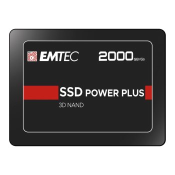 EMTEC X150 Power Plus - SSD - 2 TB - internal - 2.5" (6.4 cm)