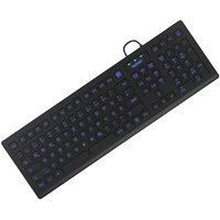 KeySonic KSK-8031INEL - Volle Größe (100%) - USB - QWERTZ - Schwarz