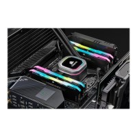 CORSAIR Vengeance RGB PRO SL - DDR4 - Kit - 16 GB: 2 x 8 GB - DIMM 288-PIN - 3600 MHz / PC4-28800 - CL18 - 1.35 V - ungepuffert - non-ECC - Schwarz