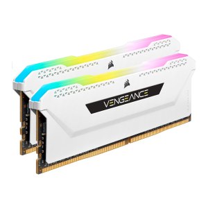 CORSAIR Vengeance RGB PRO SL - DDR4 - Kit - 16 GB: 2 x 8 GB - DIMM 288-PIN - 3600 MHz / PC4-28800 - CL18 - 1.35 V - ungepuffert - non-ECC - weiß