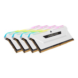 CORSAIR Vengeance RGB PRO SL - DDR4 - Kit - 32 GB: 4 x 8 GB - DIMM 288-PIN - 3200 MHz / PC4-25600 - CL16 - 1.35 V - ungepuffert - non-ECC - weiß