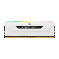 CORSAIR Vengeance RGB PRO SL - DDR4 - Kit - 32 GB: 4 x 8 GB - DIMM 288-PIN - 3200 MHz / PC4-25600 - CL16 - 1.35 V - ungepuffert - non-ECC - weiß