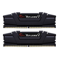 G.Skill Ripjaws V - DDR4 - Kit - 64 GB: 2 x 32 GB - DIMM 288-PIN - 2666 MHz / PC4-21300 - CL19 - 1.2 V - ungepuffert - non-ECC - Classic Black