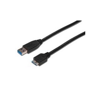 DIGITUS USB 3.0 Anschlusskabel, A/St - micro B/St