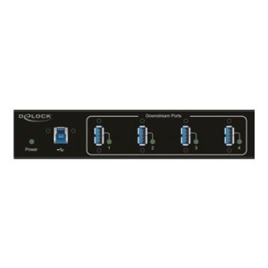 DeLock External Industry Hub 4 x USB 3.0 Type-A with 15...