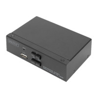 DIGITUS KVM-Switch, 2-Port, Single-Display, 4K, HDMI®