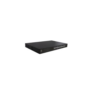 LevelOne GEP-2821 - Unmanaged - Gigabit Ethernet (10/100/1000) - Power over Ethernet (PoE) - Rack-mountable - 1U