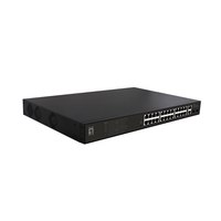 LevelOne GEP-2821 - Unmanaged - Gigabit Ethernet (10/100/1000) - Power over Ethernet (PoE) - Rack-mountable - 1U