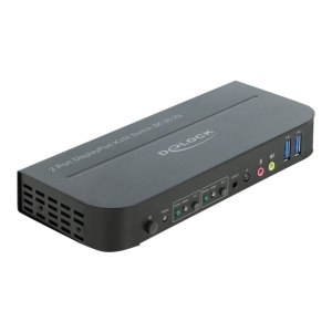 DeLOCK DisplayPort 1.4 KVM Switch 8K 30 Hz with USB 3.0...